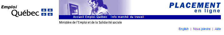 Site d'emploi Québec 